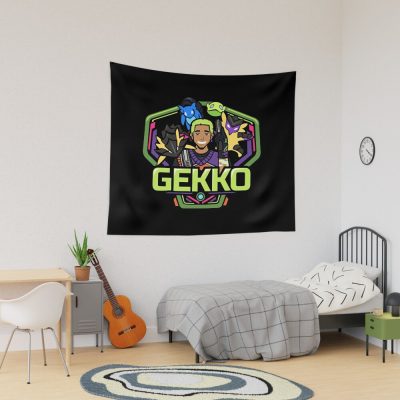 Gekko Badge Tapestry Official Valorant Merch